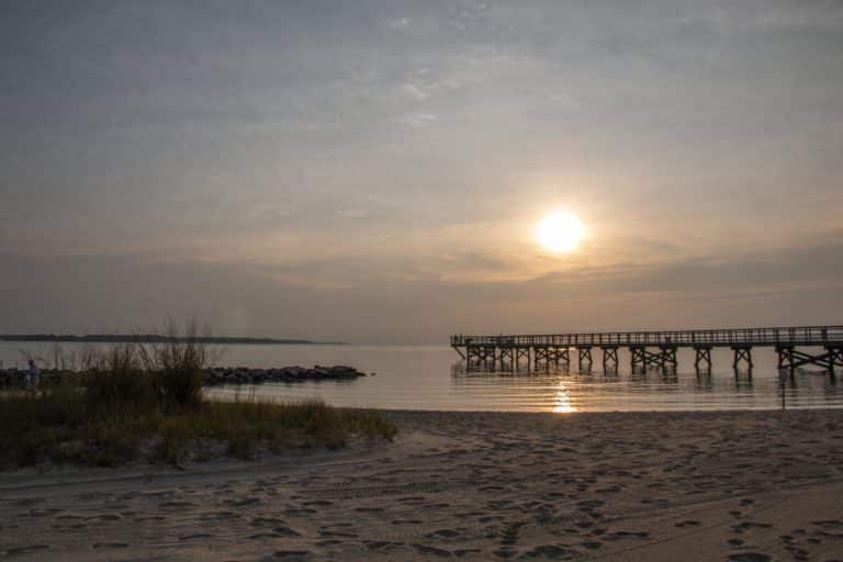 Yorktown Beach - Sunrise